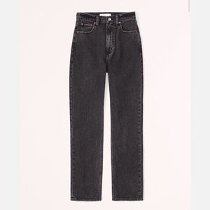 Abercrombie & Fitch Ultra High Rise Straight Jeans